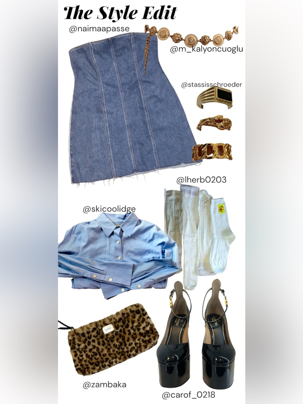 H&M Strapless Denim Mini tube Dress Size XL